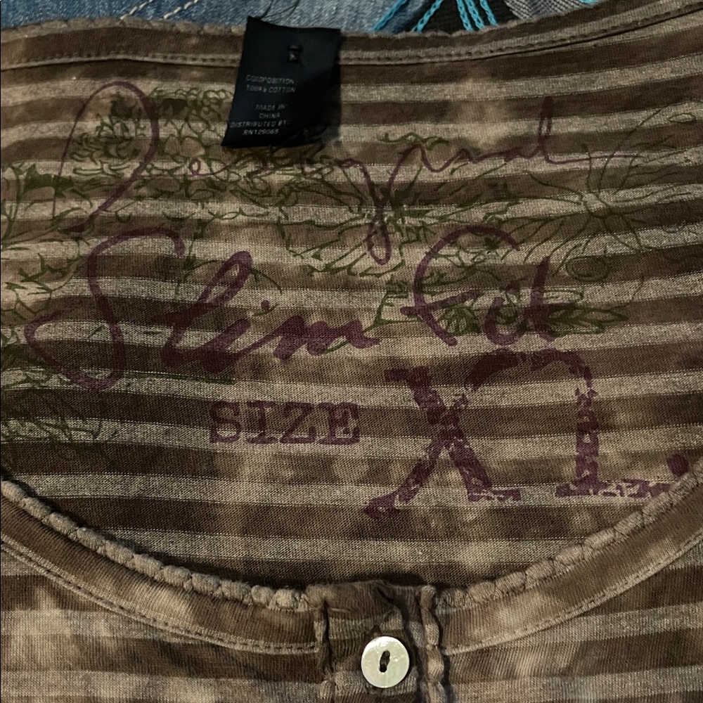 Desigual Striped Long Sleeve Patchwork Dress Wome… - image 2